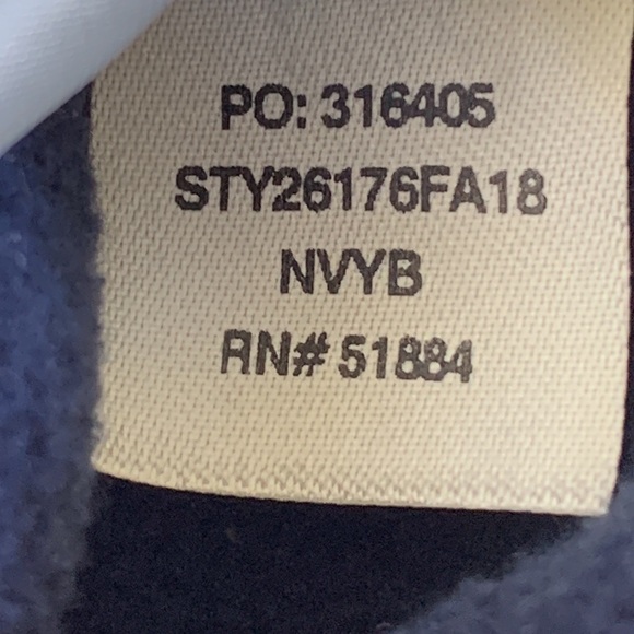 Patagonia Mens Pullover Small Blue Micro D Fleece 1/4 Zip Sweatshirt Shirt 26176 - Picture 7 of 7